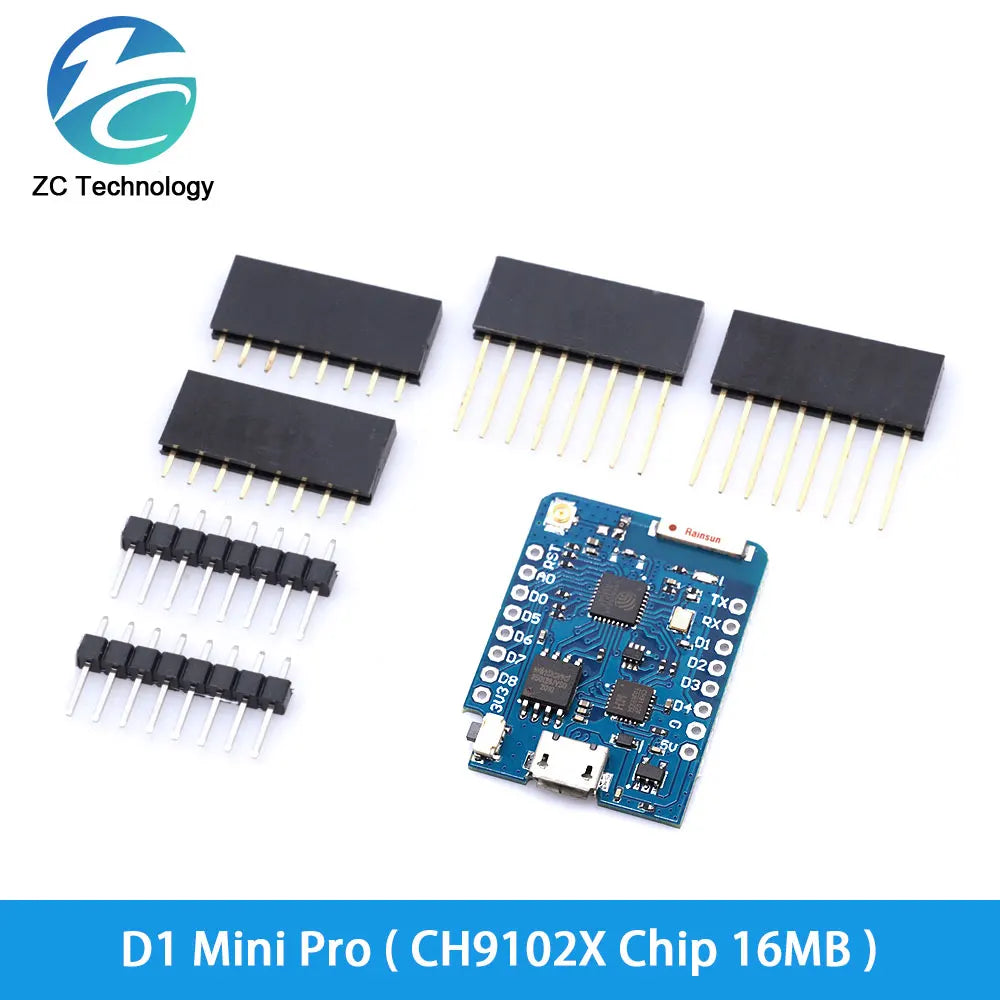 ESP8266 ESP-12 ESP-12F ESP32 CH340G CH340 V2 USB WeMos D1 Mini PRO V3.0.0 WIFI Development Board NodeMCU Lua IOT 3.3V With Pins