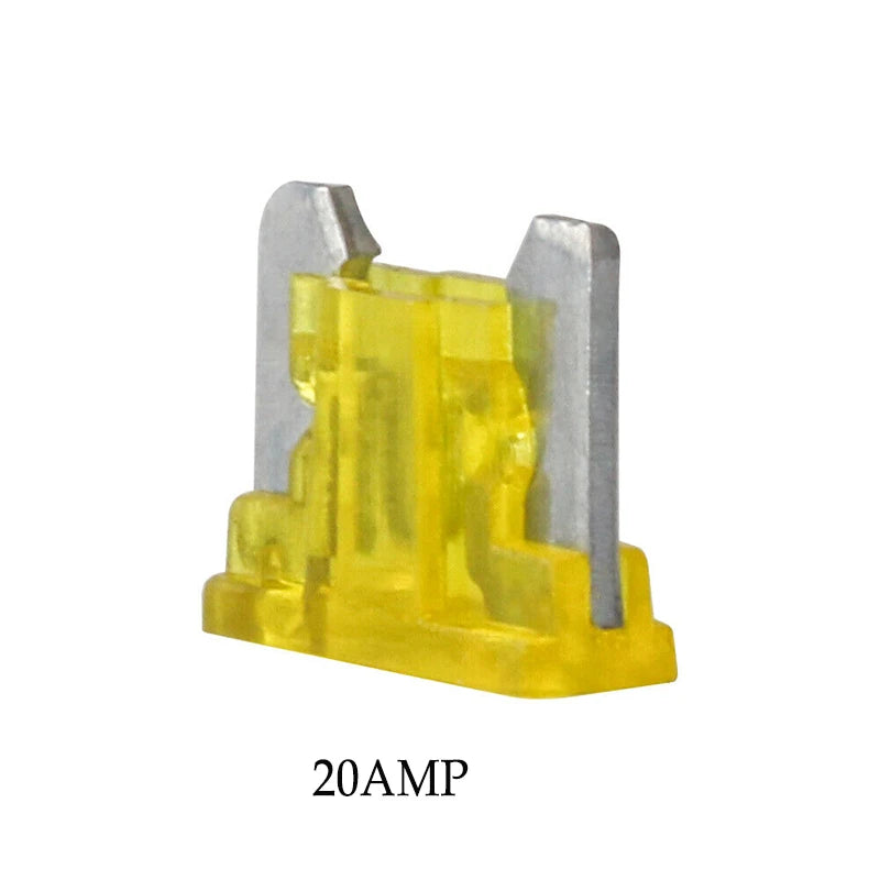 100/50/10pcs Micro Car Fuses Automotive Blade Type Mini Fuse Assortment Blade Fuse Set 2A 3A 5A 7.5A 10A 15A 20A 25A 30A 35A 40A