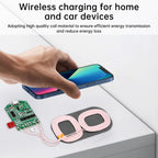 15W dual coil wireless charging module wireless charger PCBA multi-purpose home car equipment wireless charging Type-C interface
