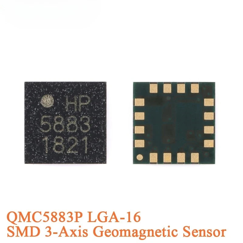 20pcs/1pc QMI8658 QMI8658A LGA-14 6-Axis Inertial Measurement Unit Gyroscope Accelerometer Sensor Chip QMA6100P QMC5883P QMC6308
