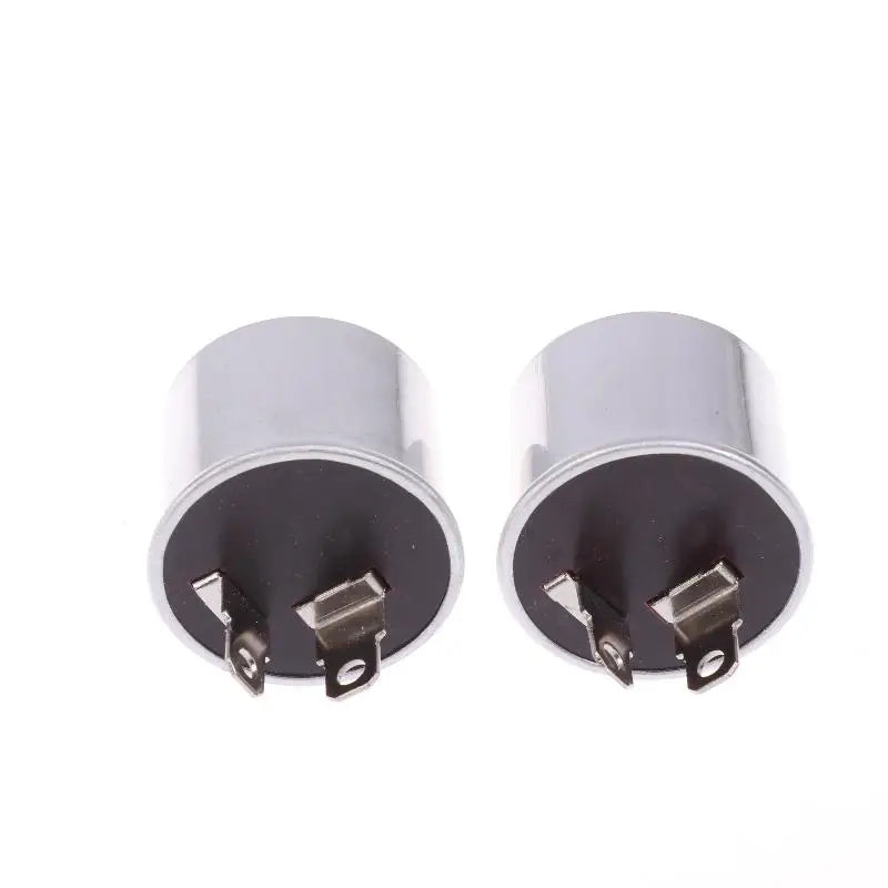 2/5Pcs Cars Motorcycle Accessories 2 Pin Flasher Units Relay 12V 40A For Fixing Flashing Turn Signal & LED Blinking Issues