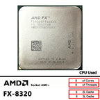 AMD FX-Series FX-8320 FX 8320 3.5 GHz Used Eight-Core CPU  FD8320FRW8KHK Socket AM3+