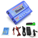 IMAX B6 80W B6 Charger Balance Charger Digital LCD Screen Lion LiFe Nimh Nicd PB Lipo Battery Discharger AC Power 12V 5A Adapter