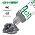 151 ° C/303.8 ° F New Solder Paste, No Need for Cleaning, Solder Repair and Maintenance, Lead-Free Solder Paste Flux, 10g/35g/55
