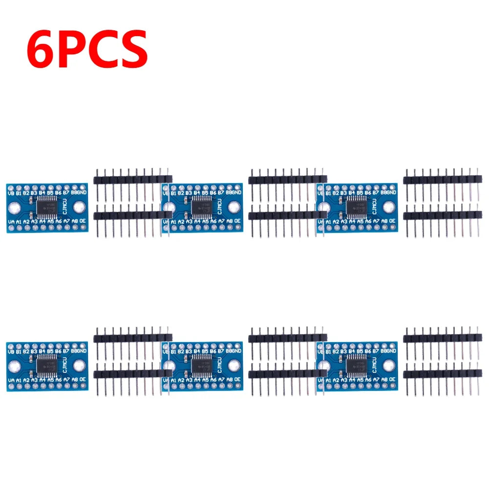 1-10PCS TXS0108E Logic Level Shifter Bi-Directional Module 3.3V 5V 8 Channel Voltage Level Translation Module for Raspberry Pi