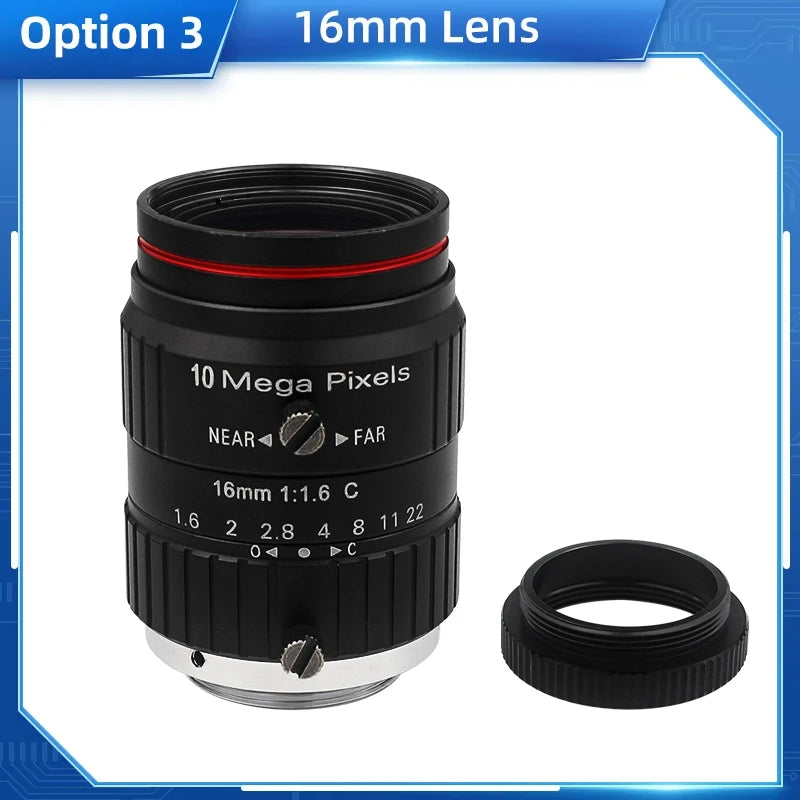 12.3M IMX477 Sensor Camera for Raspberry Pi 5 4 3 CM4/3 Support C/CS-Mount Lens High Quality Camera for Nvidia Jetson Nano Orin