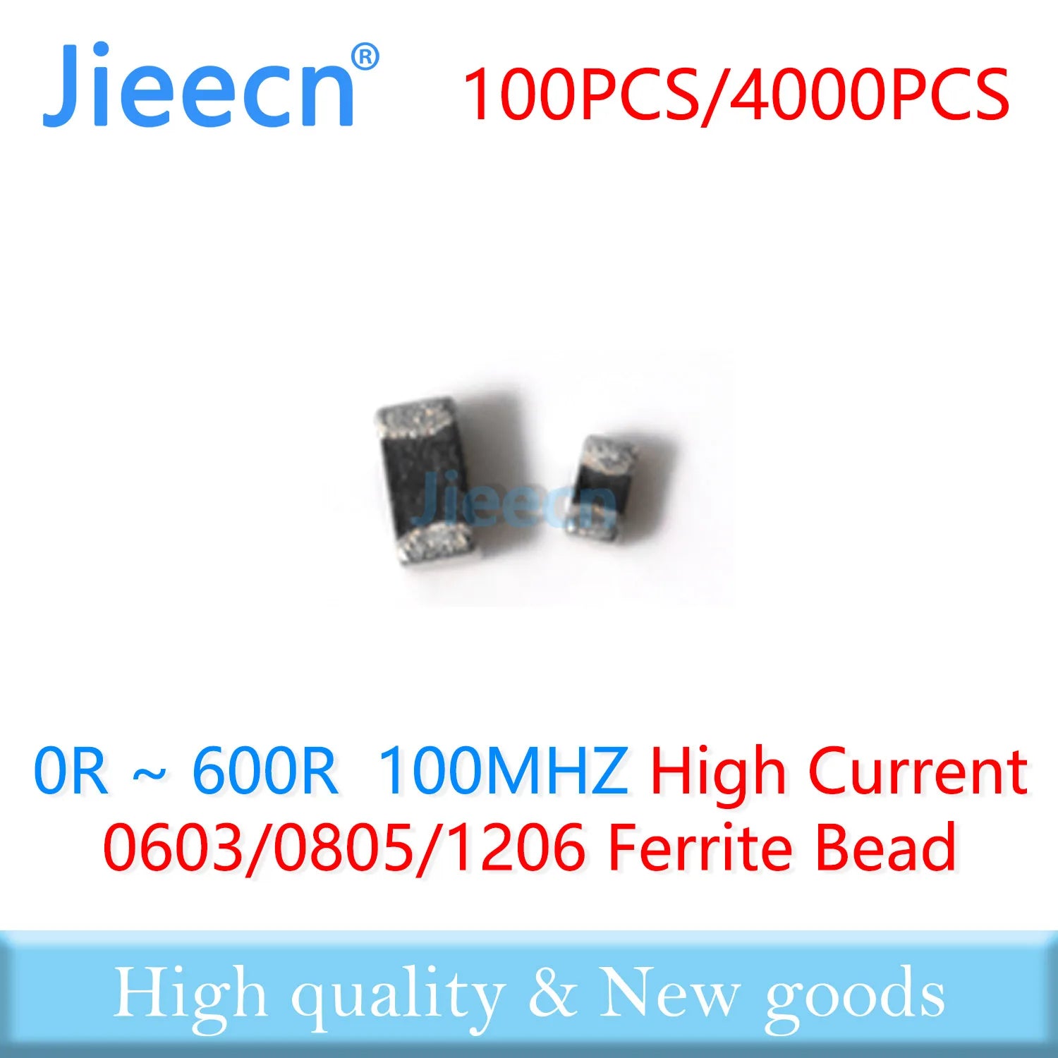 0603 0805 1206 100MHZ SMD CHIP Ferrite Beads FB 0 R - 600 R OHM 10 30 60 70 80 100 120 150 180 220 300 470 500 1608 2012 3216