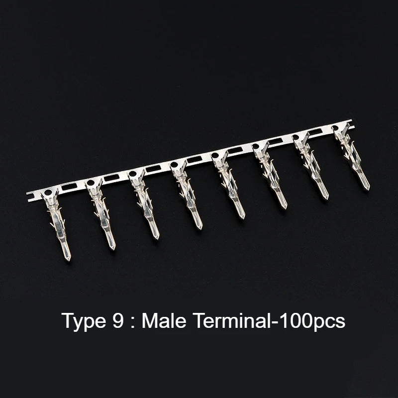 10Sets 4.2mm Pitch MOLEX Mini-Fit 5557/5559 Single Row 2/3/4/5/6P Male Female Housing Terminal Straight/Curved Needle Connector