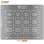 for EMMC EMCP/UFS/LPDDR/NAND/PCIE BGA Reballing Stencil   Flash Memory  BGA153 BGA254 BGA162 BGA169 BGA186 BGA221 BGA254