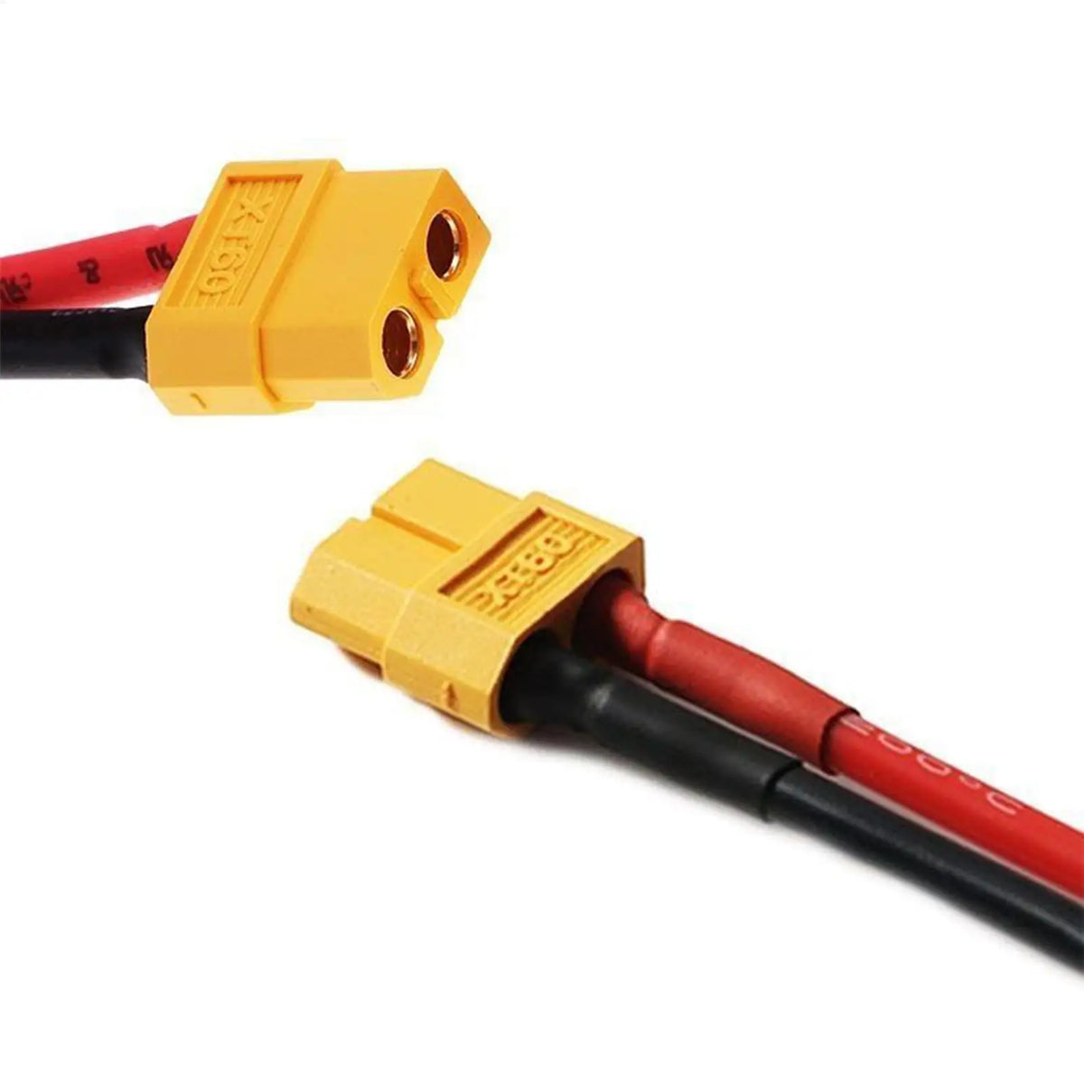 XT60 Connector Male Female 16AWG 10cm Extension Cable, Solar Panel Adapter Plug Wire for Drone RC Car RV Battery Charging