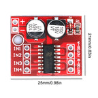 L298N 2-Way DC Motor Driver Module DC 2V-10V 1.5A Driver Module PWM Speed Dual H-Bridge Stepper Motor Driver
