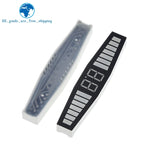 TZT 1/3PCS Reversing Radar Display 0.36 Connected Digital Tube LED Seven Segments Gongyang Green/Yellow/Red Three Colors
