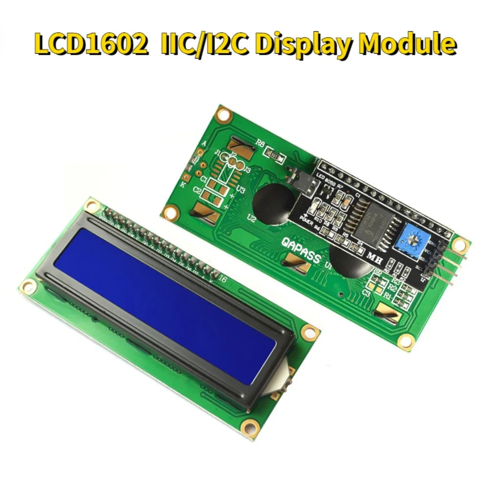 1602 LCD Module 16x2 HD44780 For Arduino Character 5V LCD Display IIC/I2C Serial PCF8574 Interface Adapter Plate Module DIY KIT