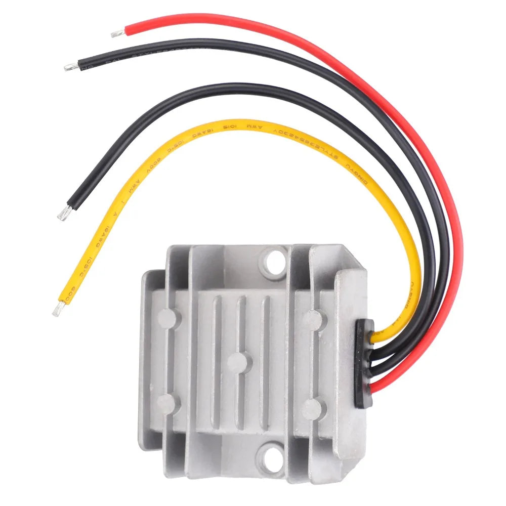 24V to 12V DC Power Converter 10A 120W Stable Output Voltage Buck Converter Waterproof Efficient Switching Power Supply