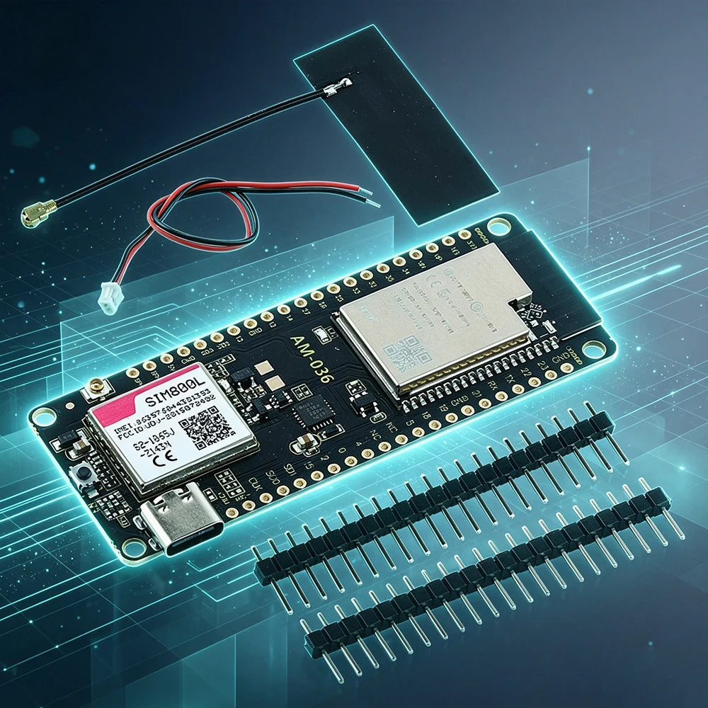 SIM800L GSM GPRS Module for ESP32 Development Board WiFi Bluetooth Modules SIM Antenna SIM Card Type-C DC3.6-5V