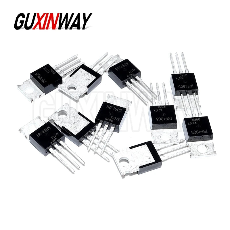 10PCS MOSFET Transistor IRF530N IRF1404 IRF1405 IRF4905 IRF540N IRF630N IRF640 IRF840 TO-220 Field-Effect Transistors