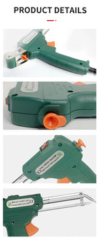Electric Soldering Iron Gun Hand-held Internal Heating Soldering Iron Automatically Send Tin Gun Soldering Welding Repair Tool