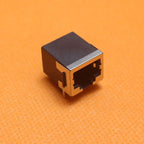 5pcs RJ45 Network jack 8P Modular Network PCB Jack 8P Horizontal LAN Adapter Right Angle Connector with Shield