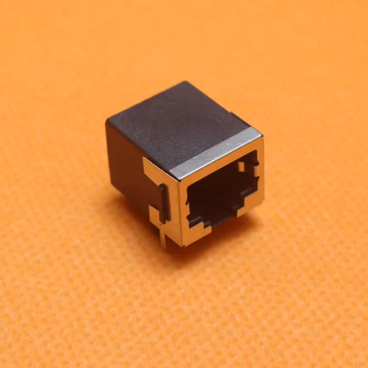 5pcs RJ45 Network jack 8P Modular Network PCB Jack 8P Horizontal LAN Adapter Right Angle Connector with Shield