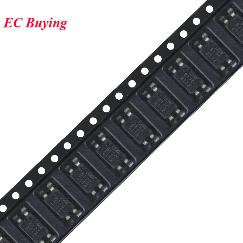10pcs/lot PC817 EL817 PC817C 817 817C SOP-4 817C-S SOP4 SMD IC Optocoupler Chip New Original