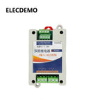RS485 Modbus RTU 2-Ch DIDO Relay IO Expansion Module, High Precision Digital Input Output Controller, Industrial PLC Board DIY