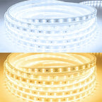 220v Led strip 2835 High Brightness 120LED/m with ON-OFF Switch Waterproof Flexible Led Tape Diode Lamp for Home Room Decor