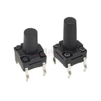 50Pcs 6×6mm Waterproof Type Tact Switch DIP SMD 4Pin 6*6*4.3/5/6/7/8/9/10/11/12/13mm Mini Micro Momentary Tactile Push Button