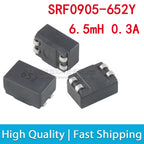 5pcs SRF0905 Common Mode Inductor Inductance Molding Choke Coil Power Filter SMD 10uH 25uH 50uH 250uH 470uH 500uH 1mH 2mH 4.7mH