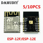 1-10pcs ESP8266 ESP-12F ESP-12E WiFi Serial Module Microcontroller 802.11N Wireless Transceiver Remote Port Network Module New