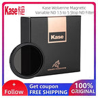 Kase Wolverine Magnetic Variable ND 1.5 to 5 Stop ND Filter + Magnetic Adapter for Compact Digital Camera Compatible with Sony R