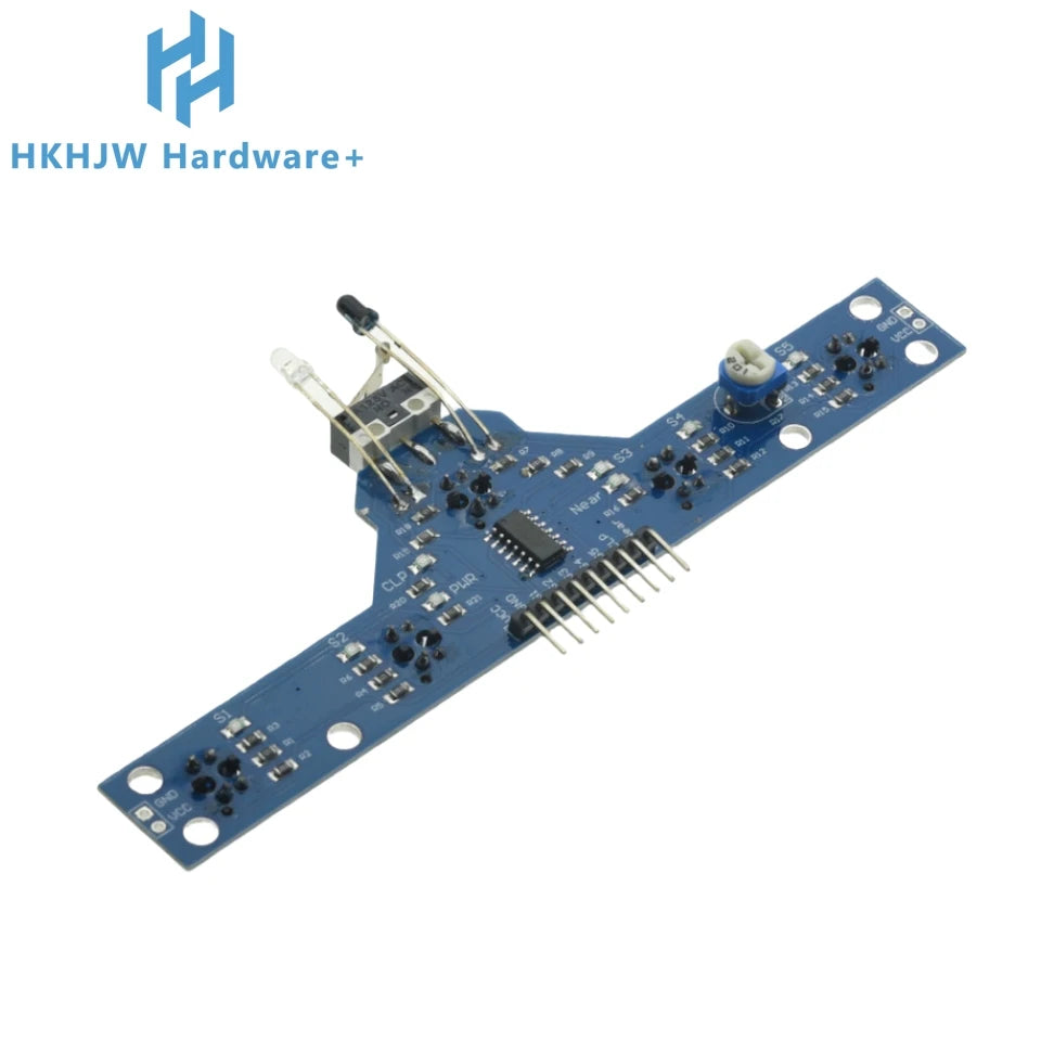 Infrared Tracing Sensor Module Five-way Tracing Obstacle Avoidance Patrol Line Tracing Module 5 Functions High Sensitivity