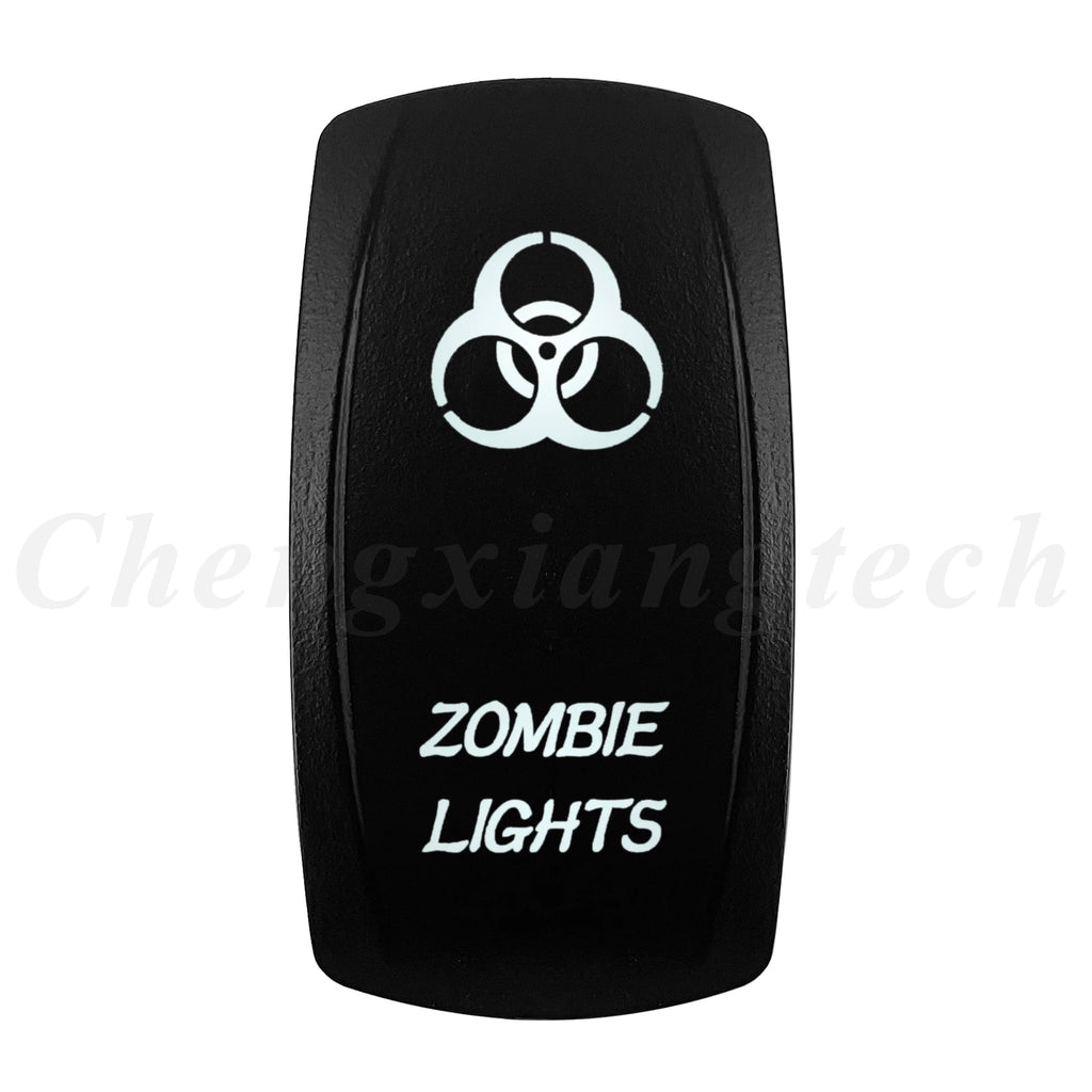 Marine 12V 24V White Led On Off Rocker Switch 5Pin SPST Momentary Switch DPDT ON OFF ON 3-Way for Car Boat Carling 4X4 Narva