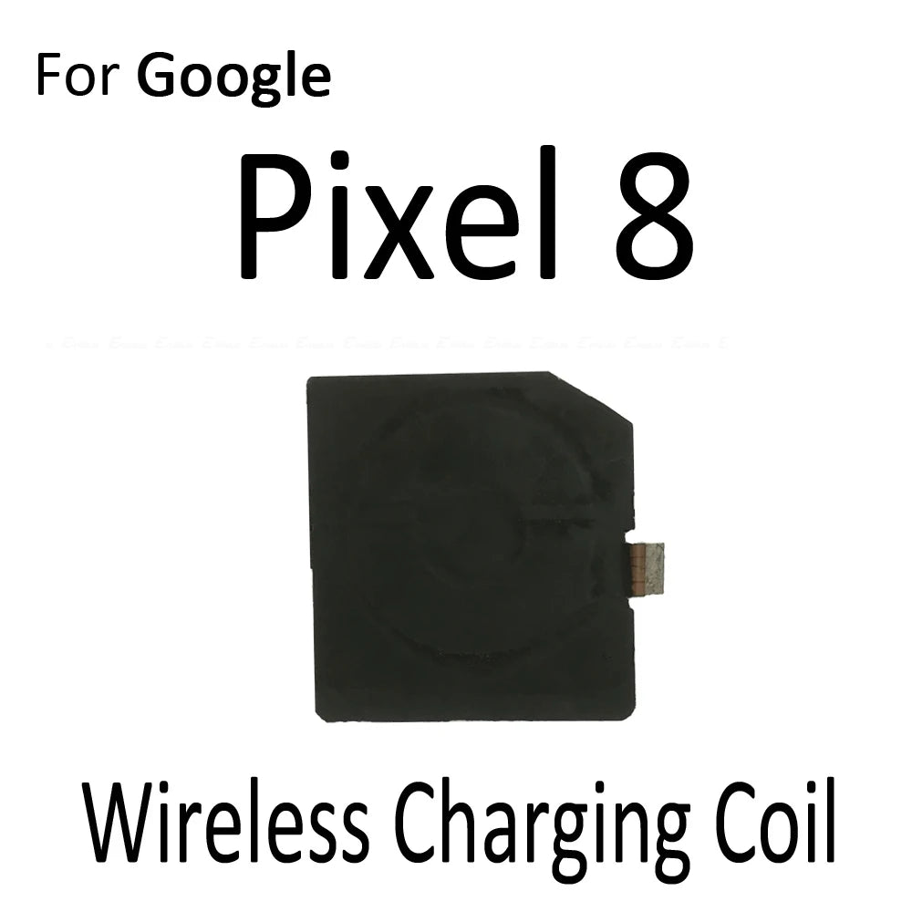 Wireless Charging Chip NFC Coil Parts For Google Pixel 6 7 8 9 Pro XL 6a 7a 8a Charger Panel Sticker Flex Cable