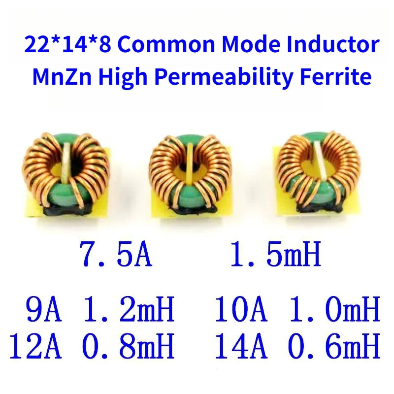 Common Mode Choke Coil Toroidal Filter Inductor 22148 High Current 0.8mH