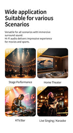 KEBIDU 2.1 Channel Digital Audio Amplifier 200W Bluetooth Audio Amplifier Board Module 12/24V Subwoofer Stereo HiFi Amp Speaker