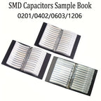 SMD Capacitor Booklet 0603 0805 1206 0201 0402 Resistor Pack Capacitive Device Sample Book