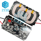 20W 22W Car Wireless Charging Mobile Phone Wireless Charger Module with Three Coil Transmission End 24V 12V Wide Voltage