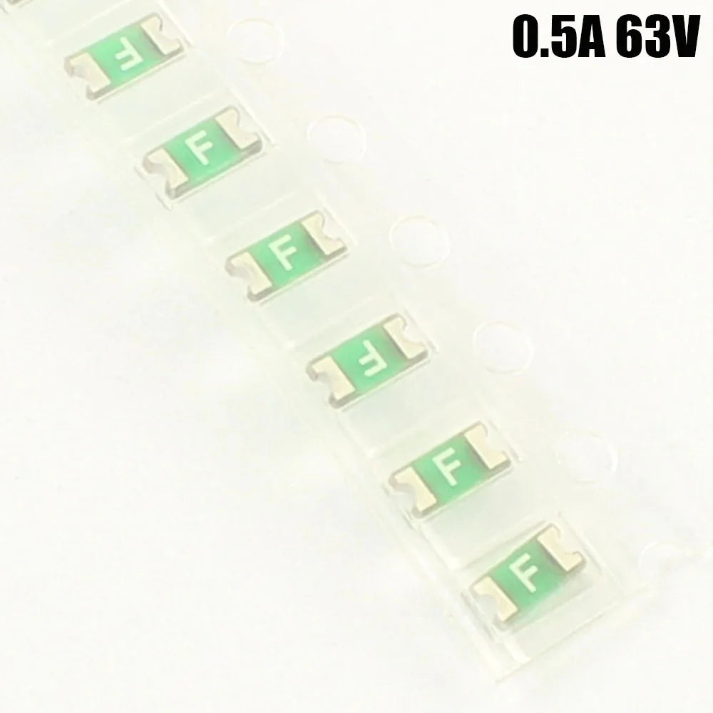 10pcs SMD 1206 3216 Fuse 0.125A 0.2A 0.25A 0.375A 0.5A 0.75A 1A 1.25A 2A 3A 4A 5A 32V 63V 125V 466 LF Very Fast Acting Blow