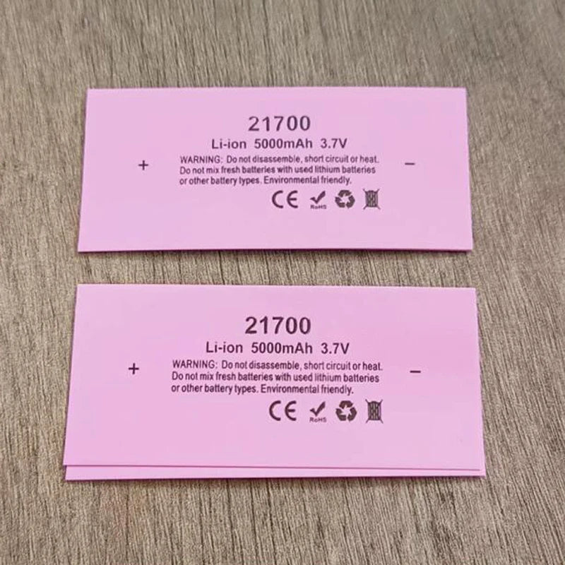 21700 Battery Plastic Shrink Skin Packaging Film PVC Shrink Sleeve Packaging Insulation Film for Lithium Battery
