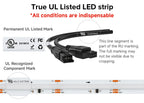 FCOB LED Light Strip Pixel Addressable 630 720 LEDs RGB Dream Full Color 12mm DC12V 24V WS2811 High Density Flexible COB Light