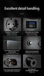 HIFI Power Filter HiFi Lightning Protection Anti-Interference PA Audio Power Purifier EU Dedicated Power Strip
