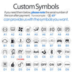 16/19/22MM Custom Metal Push Button Switch with Socket Waterproof Self-reset/Locking For Car Boat Horn Switches Black/Silver 12V
