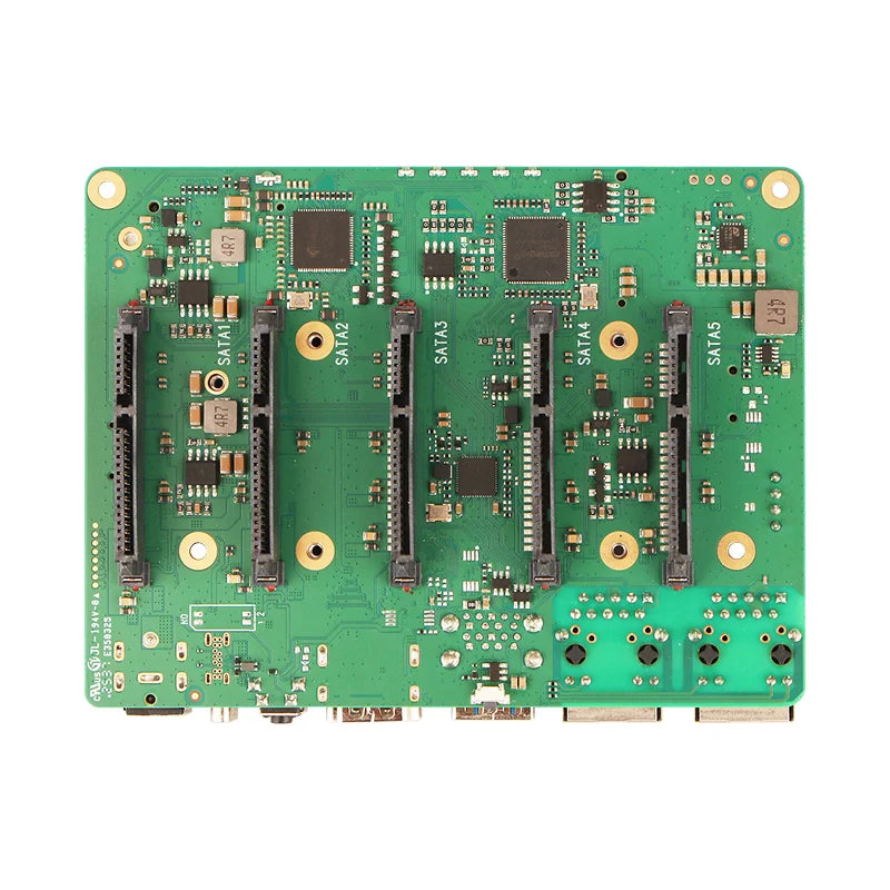 Radxa Taco Carrier Board, Compatible, Raspberry Pi CM5 NAS Server