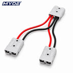 30-50cm 1-to-2 Anderson Connector Y Splitter Cable for RV, ATV, UTV, Tractors and Agricultural Machinery