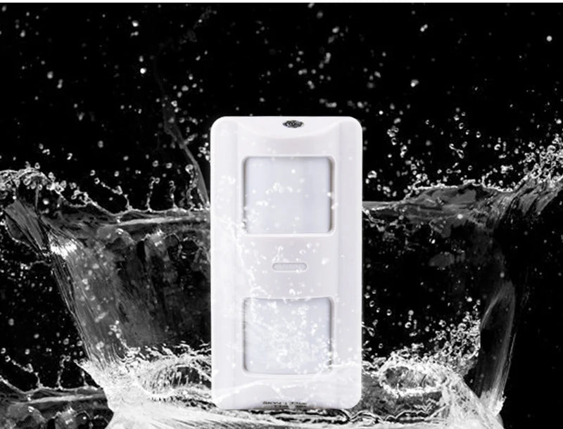 1Pcs Outdoor Pet Friendly Infrared Sensor And Microwave Detector Home Security Burglar Alarm Passive Detector Wire Waterproof