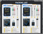 FNIRSI DSO-TC4/DSO-TC3  3 in 1 Digital Oscilloscope 10MHz 48Ms/s Transistor Tester Electronics Component Tester USB Charger Tool