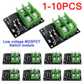 1-10PCS Low Control High Voltage 22A 12V 24V 36V Switch MOSFET Module for Arduino Connect IO MCU PWM Control Motor Speed