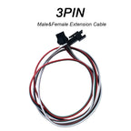 0.5m 1m 2m Male Female Extension Cable 2Pin 3Pin 4Pin 5Pin  JST Wire Plug Connector Cable For WS2811 WS2812 RGBWW  LED Strip Lig