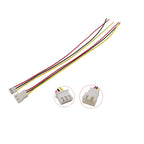 10Pcs Micro JST XH 2.54mm Pitch 2/3/4/5/6 Pin Male Plug / XH2.54 Female Socket Extension Lead Wire Cable Connector 20CM 26AWG
