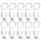 AAAEL-For Wired Door Window Sensor 10PCS MC-38 Magnetic Switch NC Normally Closed For Wired Wifi GSM Home Alarm Security System